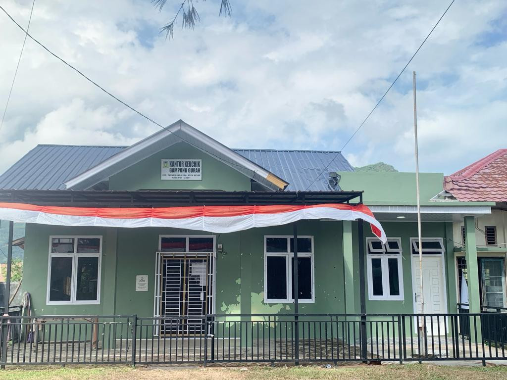 Kantor Keucik Gampong Gurah Kecamatan Peukan Bada Kabupaten Aceh Besar